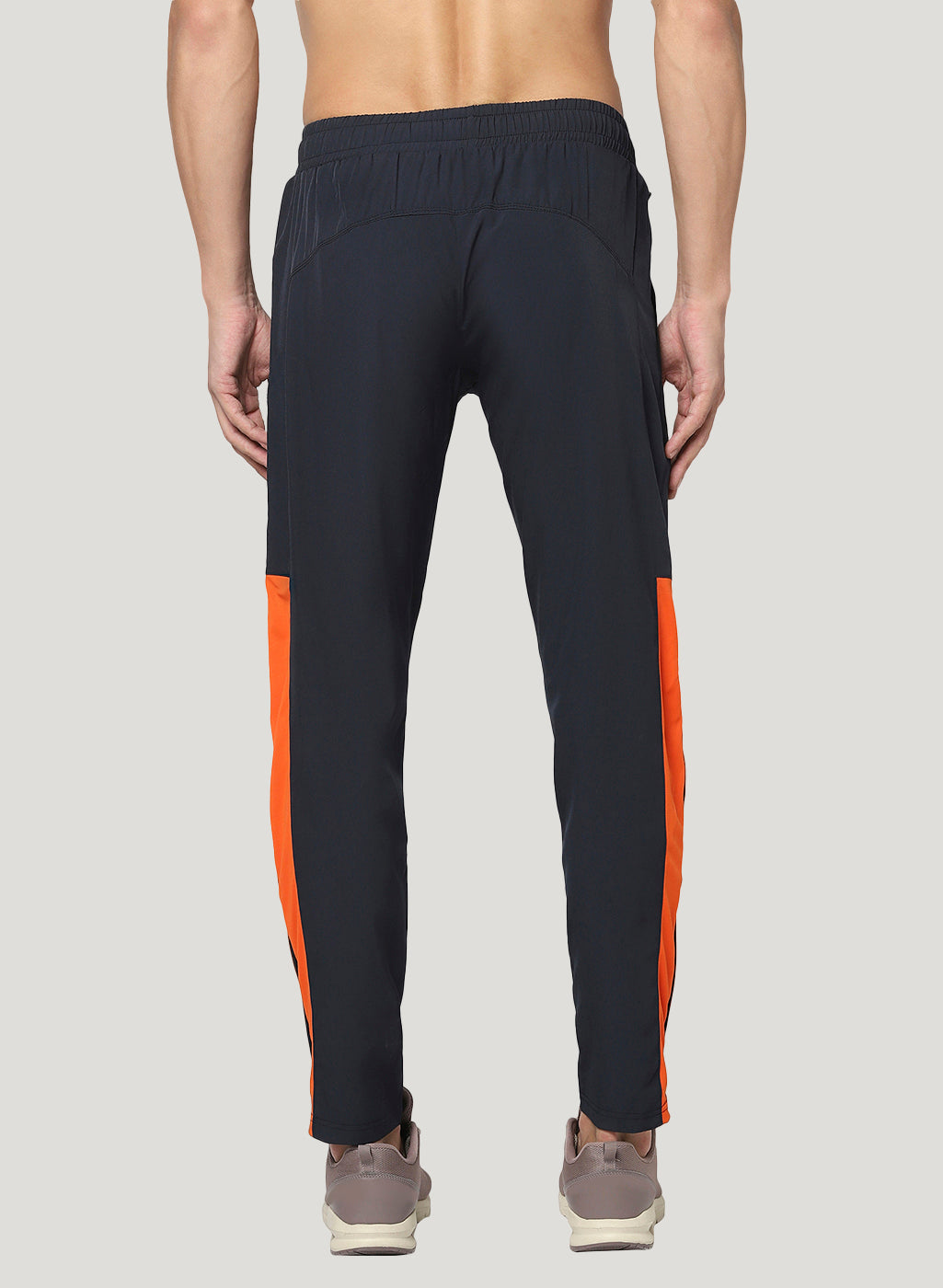 Stretch Track Pant with Hidden Pocket & Bottom Zipper