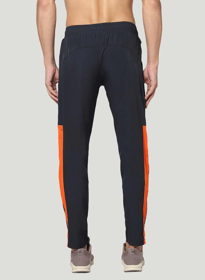 Stretch Track Pant with Hidden Pocket & Bottom Zipper