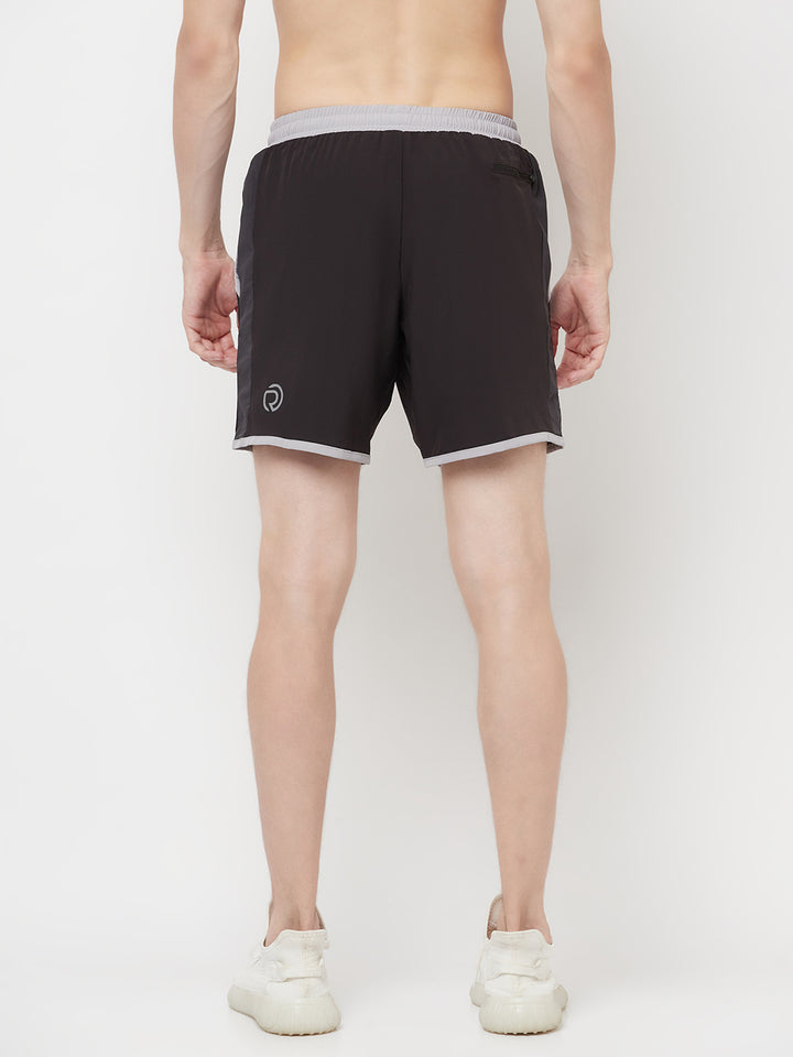 7" Shorts with Zipper Pocket - Pack of 2 Black & Navy