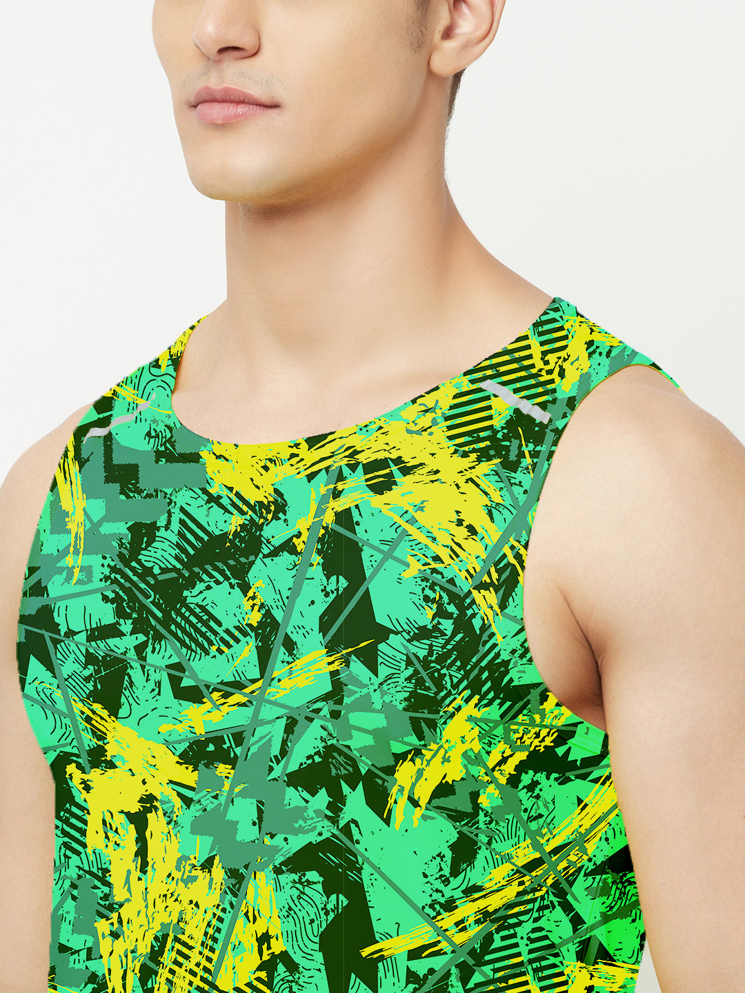 Performance Running Vest - Wild Green