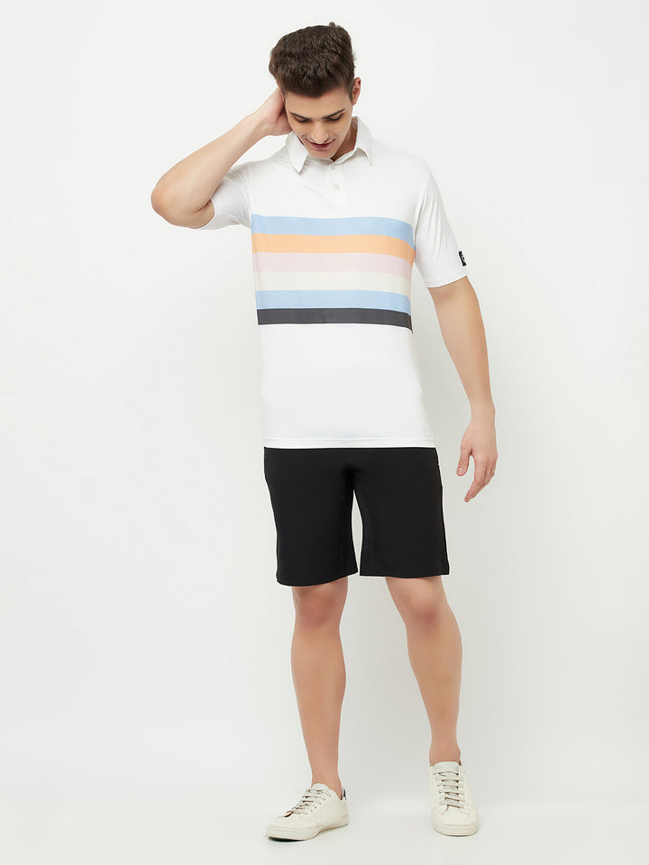 Printed Performance Sports Polo