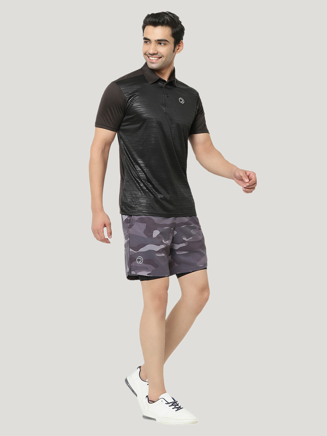 Printed Performance Sports Polo