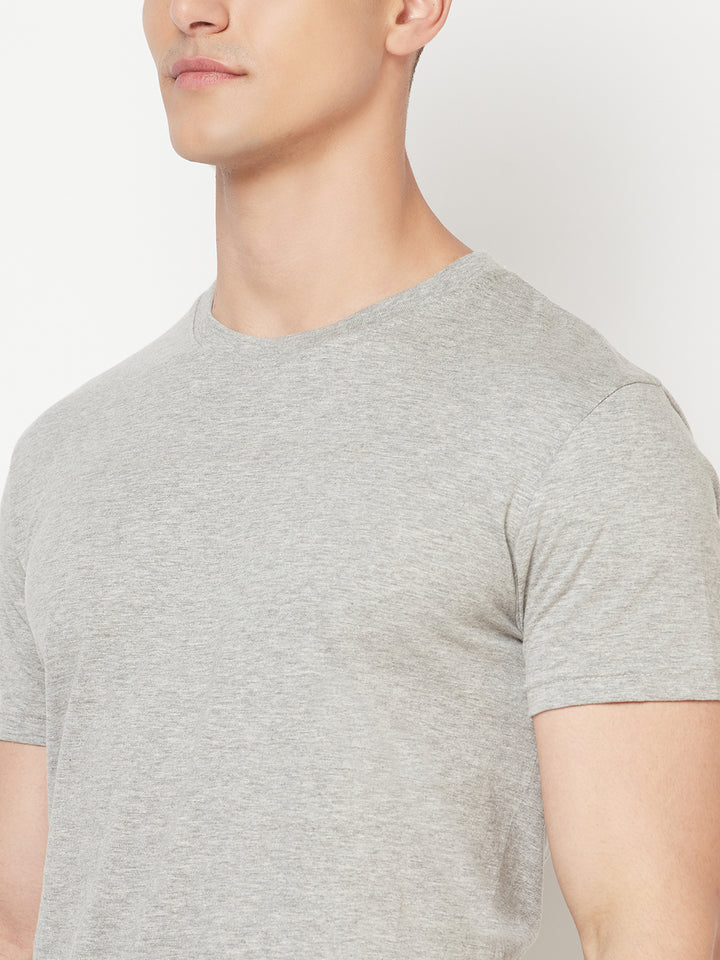 Super Comfy Cotton Tshirt (Pack of 2- Black,Grey) - NITLON * TRUEREVO