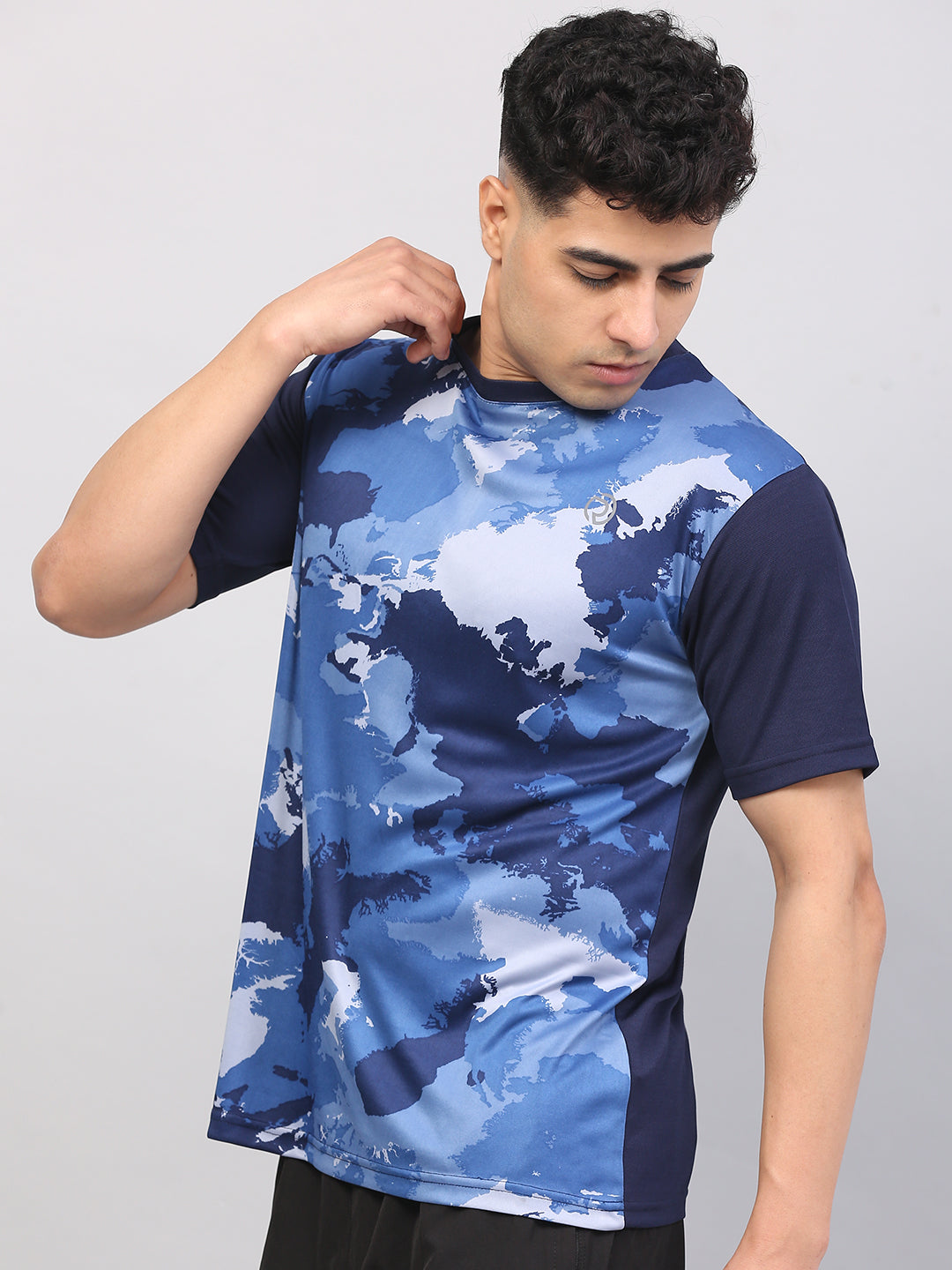 Men's Dryfit T-shirt with Stylish Print