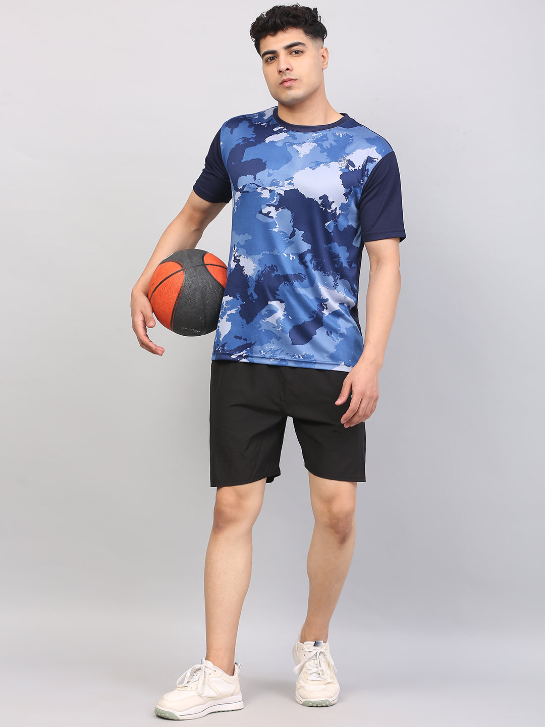 Men's Dryfit T-shirt with Stylish Print