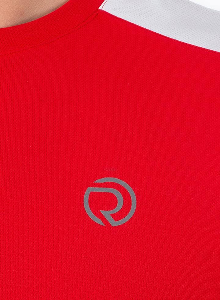 Men's Dry Fit Sports & Training Tshirt with Mandarin Collar