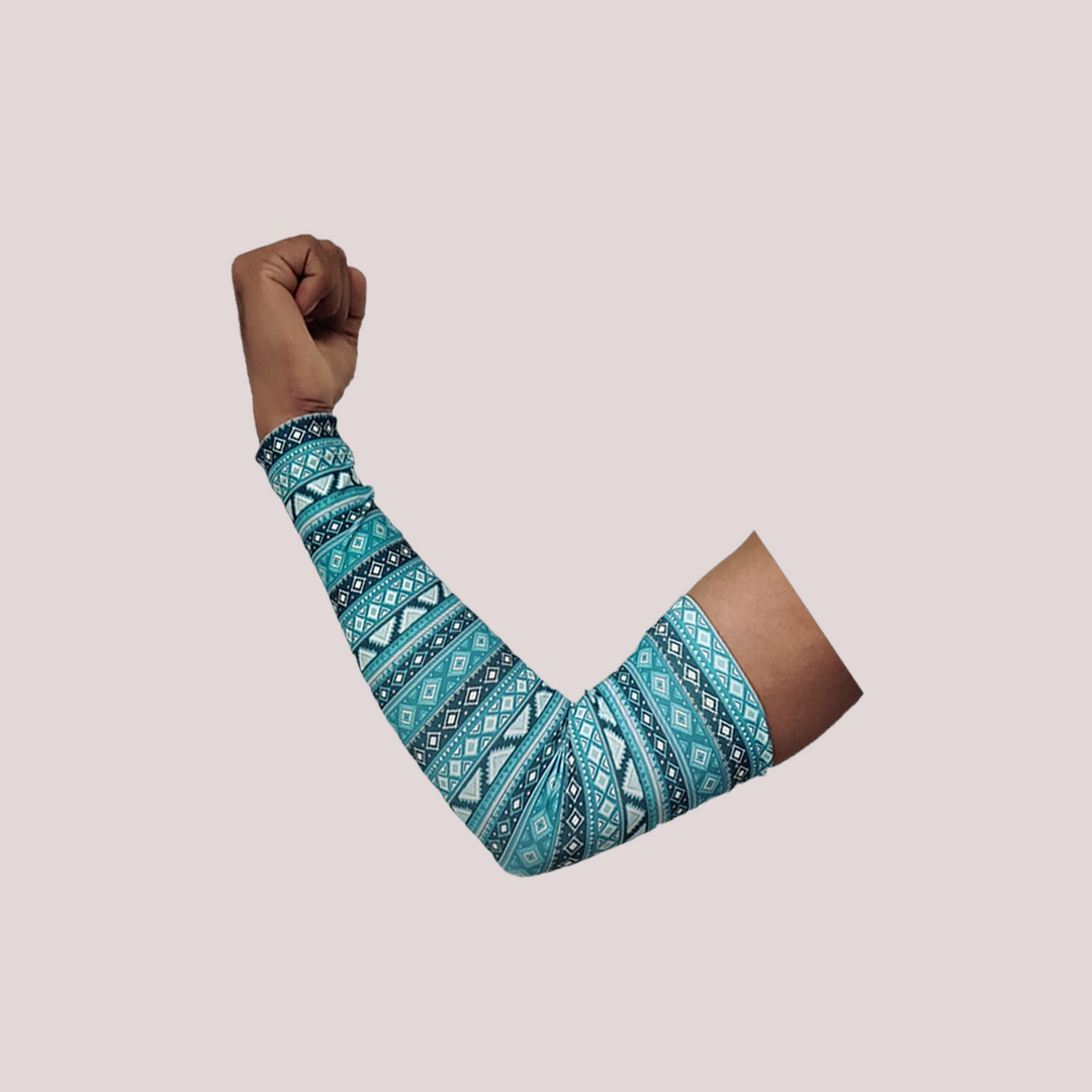 Sports Arm Sleeve (Pack Of 2) Trible Print