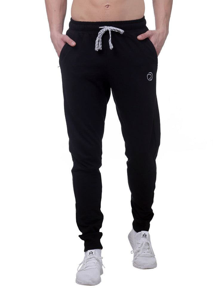 Training & Travel Jogger Pant with 2 side Pockets for Men - Black - TRUEREVO