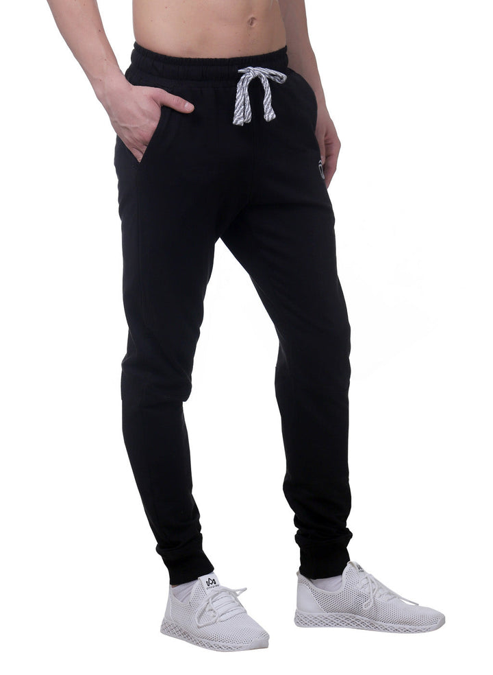 Training & Travel Jogger Pant with 2 side Pockets for Men - Black - TRUEREVO