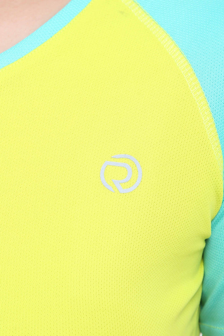 Slim Fit Ultra Light Running TEE - Women's Yellow - TRUEREVO
